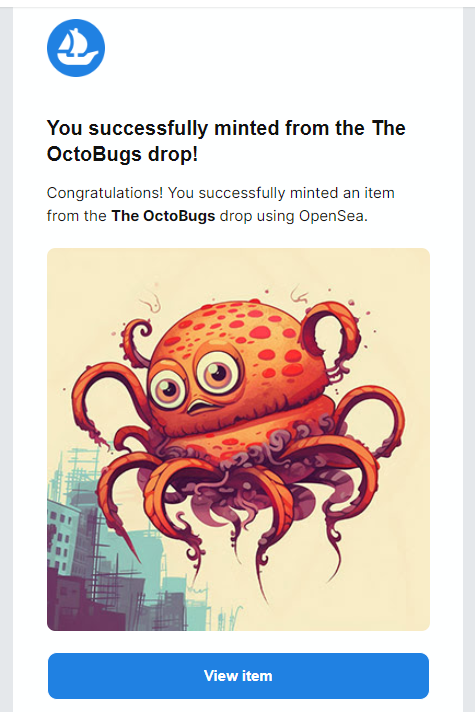 Whimsiverse's tweet photo. ๐PURCHASED๐
I just minted this cool OctoBug from my friend @handsdall ๐
Isn't that great? I Love it so much ๐
Don't be late!! Mint Your Octobug Now ๐
https://t.co/O2bd0C6PgA
For @handsdall Other collections๐
https://t.co/HiCKVSraSw
#NFTPurchase #NFT https://t.co/hfLiWMu9h0