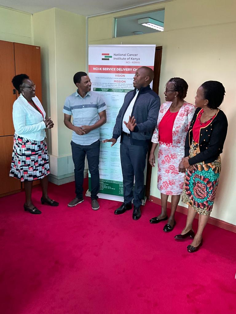 DrEliasMelly's tweet photo. I met with the Kenya Association of Palliative Care Nurses @KEHPCA Leadership. We discussed on areas of collaboration in care, training and research.
#cancercare #cancerkenya #hope #ncikenya https://t.co/JblAe6Fc19