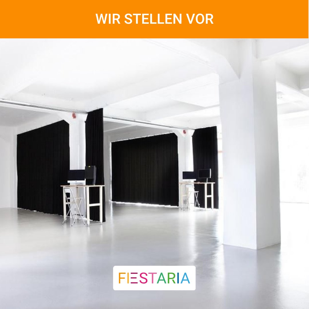 Helles, 500qm großes Studio in Hamburg - eignet sich nicht nur perfekt als Filmstudio, sondern auch als Seminarraum, Showroom. fiestaria.de/fotostudio-fue…

#fiestaria #wirstellenvor #künstlerderwoche #fiestariaartist #konferenzraum #seminarraum #fotostudio #filmstudio  #showroom
