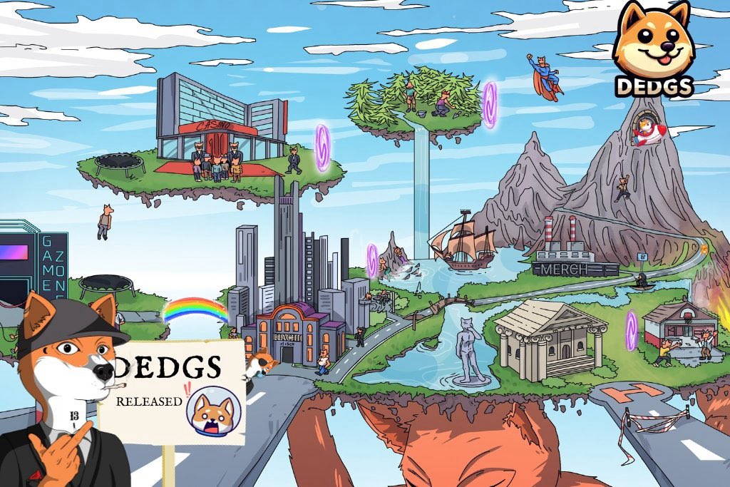 🌞 Good morning, Legends! 🚀

Allow me to introduce you to @NFTCryptoDogs! 🐾

➬ Dive into the extraordinary $DEDGS universe, where NFT art and gaming merge with metaverse to become one.  

➬ Seize the opportunity for investment, enjoying gaming fun, and witness exponential