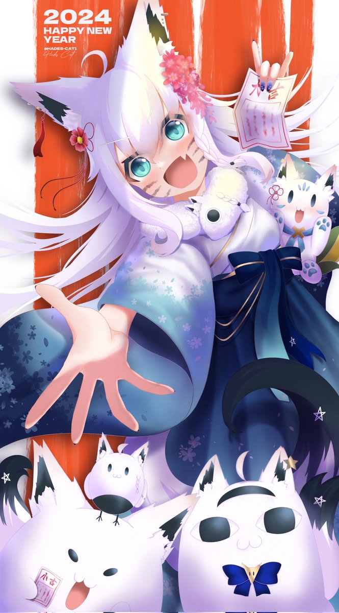 Hades_cat1's tweet image. #絵フブキ