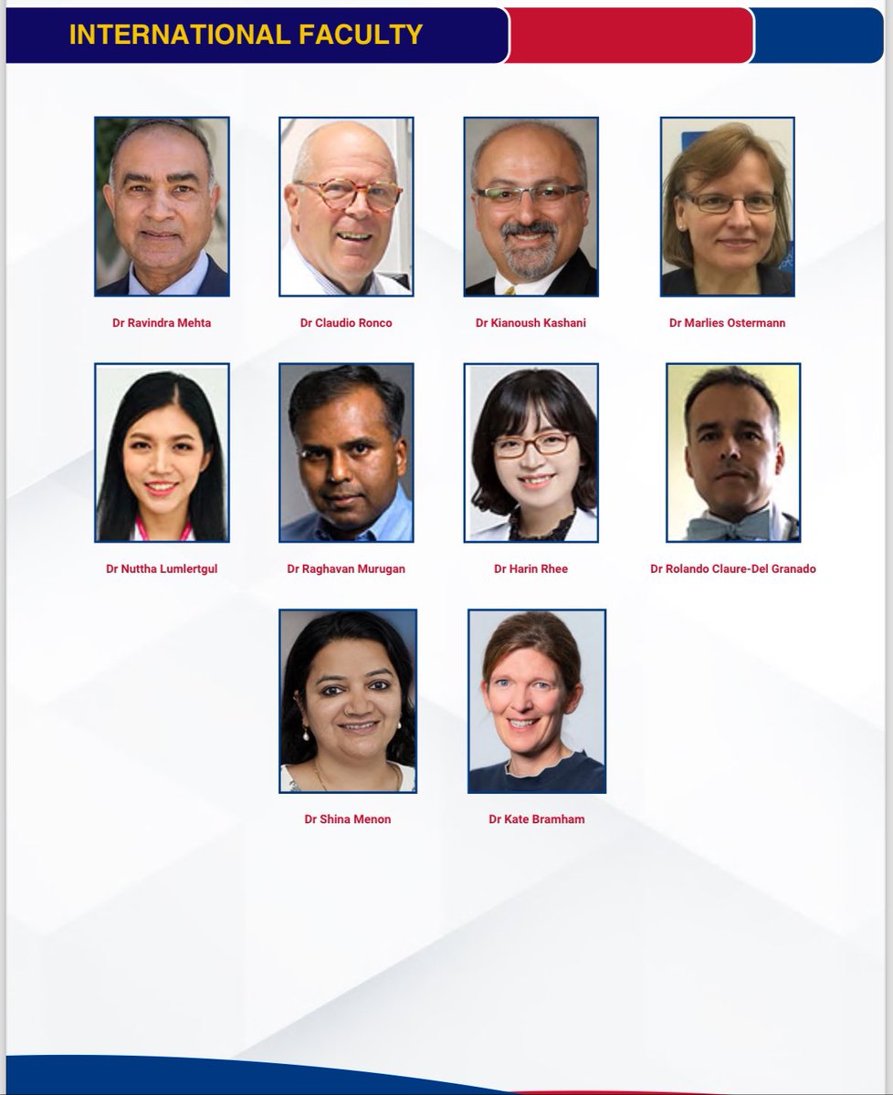 Happy to be part of the exciting academic event  7th annual selections from AKI CRRT 2023 ,San Diego USA as faculty ..
Would be an enriching event with so many stalwarts in NephroCritical Care from world wide ☘️
#nephology #AKI #nephrocriticalcaresociety #criticalcare