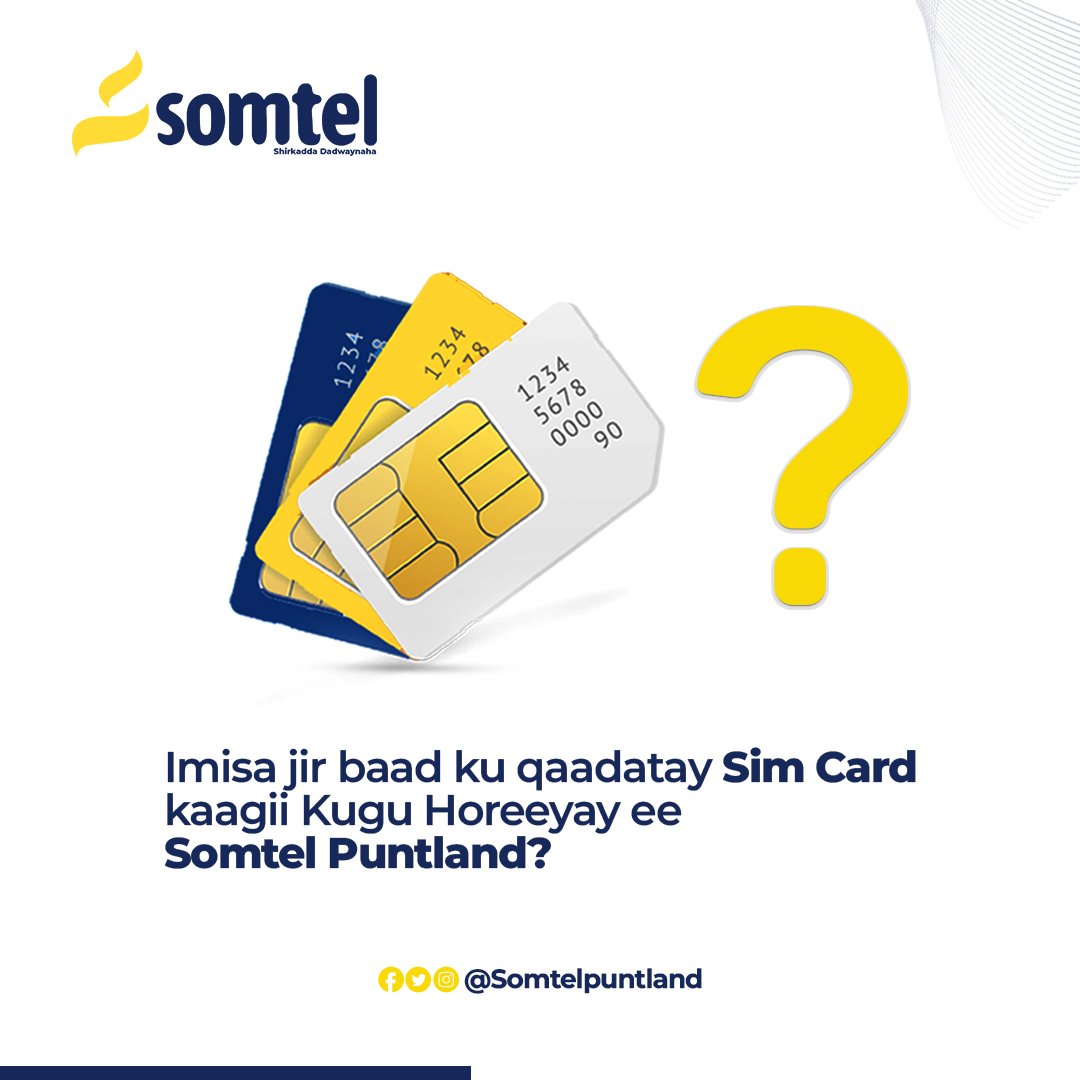 Somtel Puntland tweet media