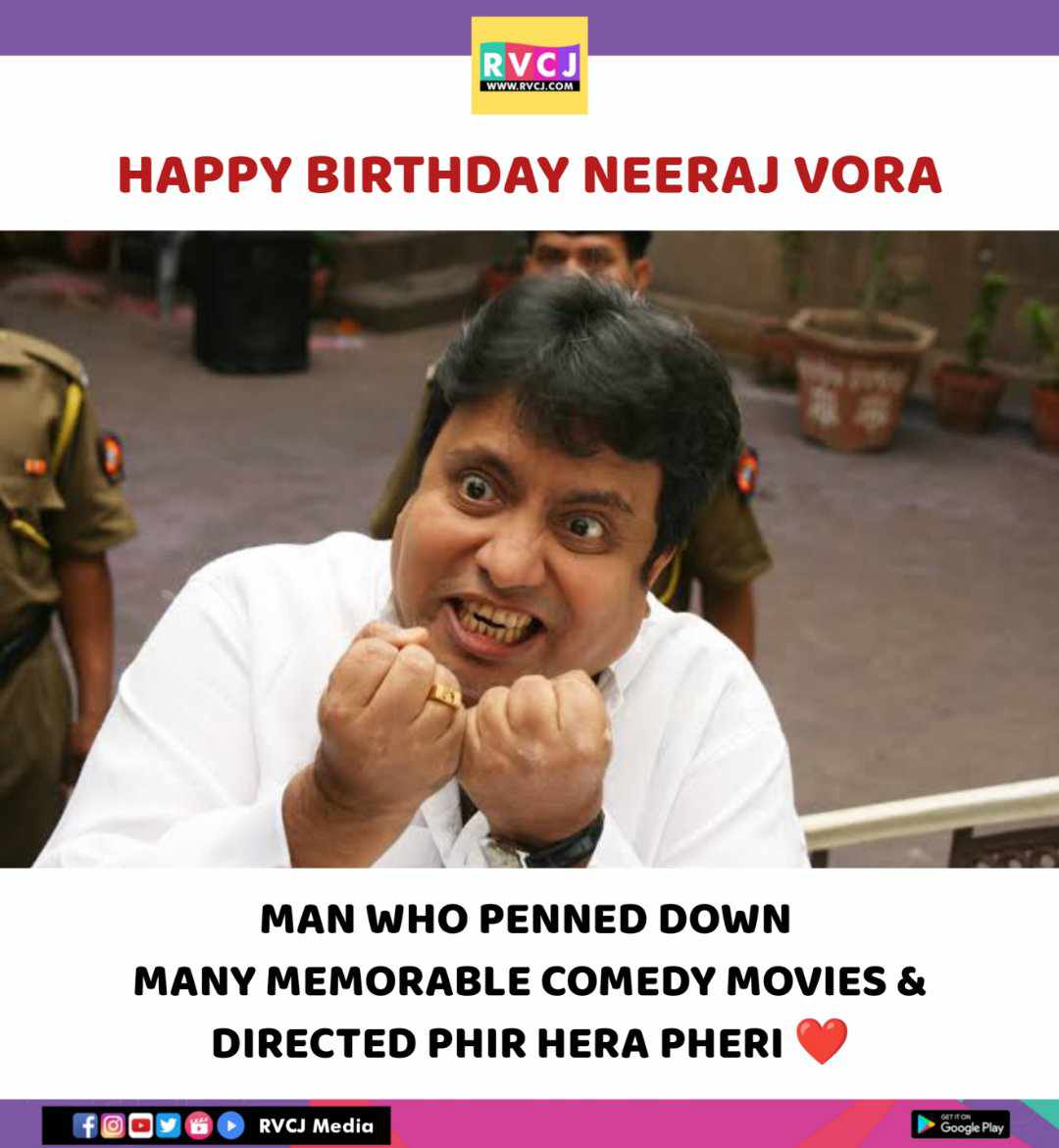 Happy Birthday Neeraj Vora

#neerajvora