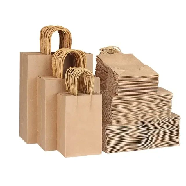 pacqbrand's tweet photo. Craft paper bags with handles, Crafted from high-quality and sustainable materials. These bags are perfect for groceries, gifts, or everyday use.fully customizable with your company name.
Choose Pacqbrand and make a statement for sustainability without compromising on style. https://t.co/M6zLpgovD1
