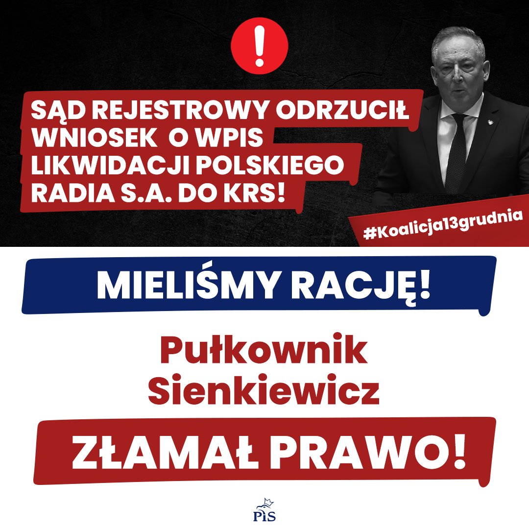Prawo i Sprawiedliwość tweet media