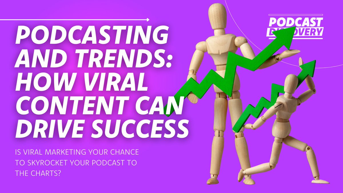 How can you take advantage of your podcast's viral moments? 🚀 Learn how to use online trends to stay top of the TikToks and podcasting charts with our tips. 🔗 https: podcastdiscovery.com/2024/01/22/pod…