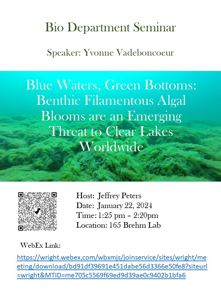 WSU Biological Sciences Dept. tweet media