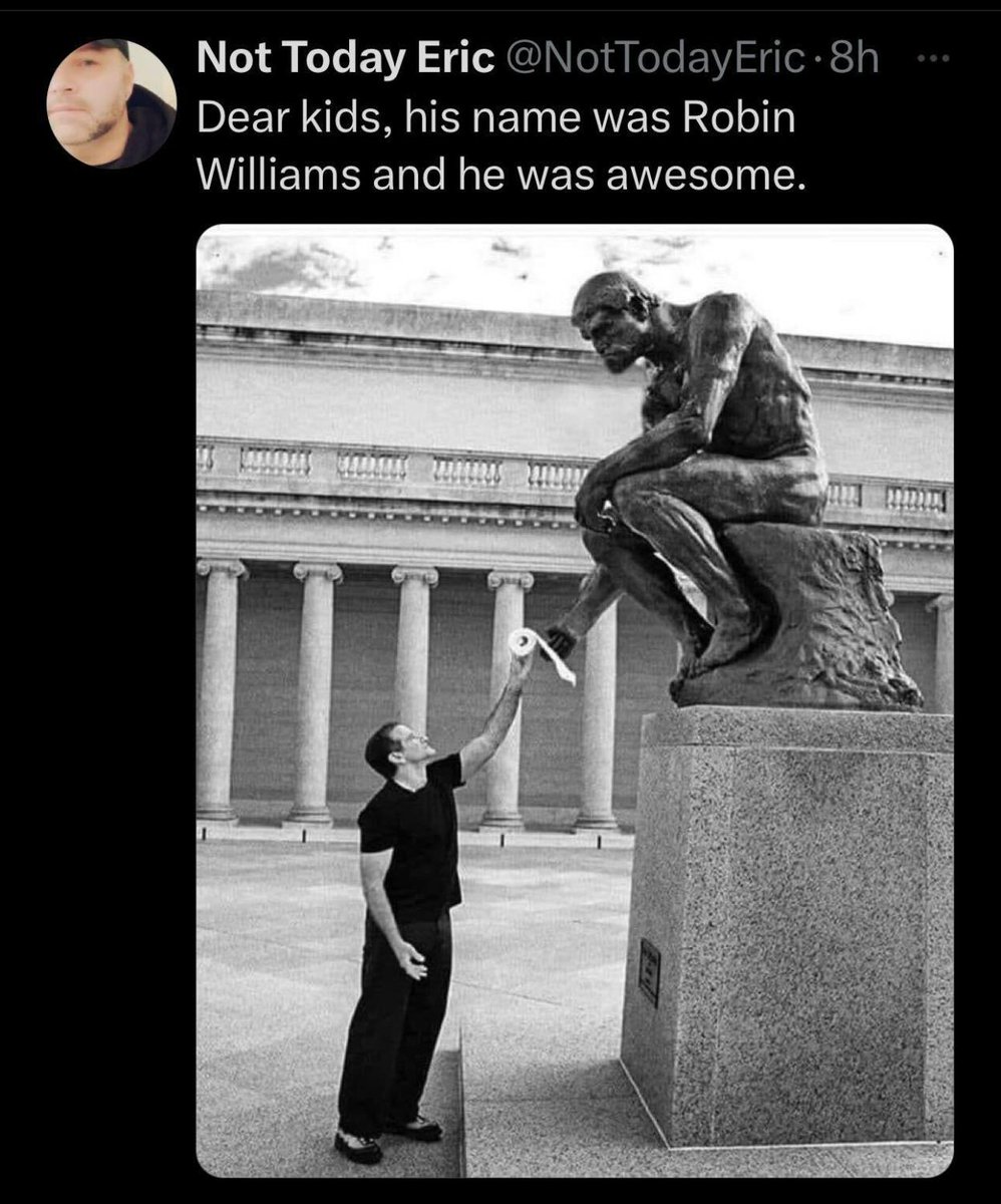 GeorgeTakei's tweet image. We miss you, Robin.