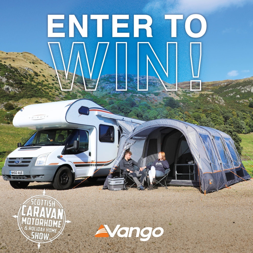 Vango (@vango) on Twitter photo πGIVEAWAYπ We're thrilled to offer you the chance to win 2 pairs of tickets to The Scottish Caravan, Motorhome and Holiday Home Show on 1-4th February at Glasgow's SEC! π To enter:
1οΈβ£ Like this post β€οΈ
2οΈβ£ Retweet π
3οΈβ£ Make sure you're following us ποΈ
Deadline: 24/01/24 πGIVEAWAYπ We're thrilled to offer you the chance to win 2 pairs of tickets to The Scottish Caravan, Motorhome and Holiday Home Show on 1-4th February at Glasgow's SEC! π To enter:
1οΈβ£ Like this post β€οΈ
2οΈβ£ Retweet π
3οΈβ£ Make sure you're following us ποΈ
Deadline: 24/01/24