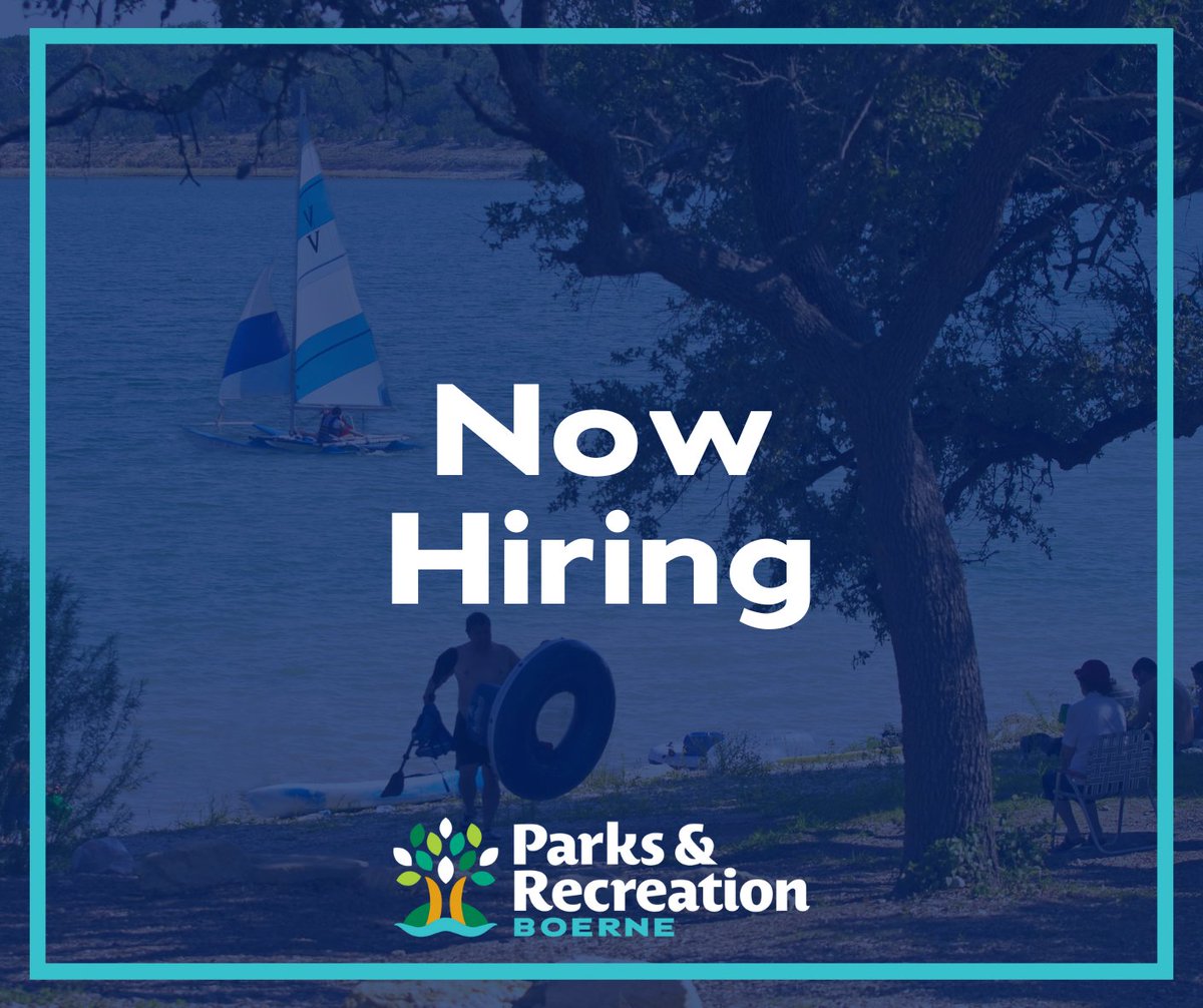 NOW HIRING: While it might still be in the middle of winter, we have several summer positions now open in our Parks and Recreation Dept. Parents, if your kids are needing the perfect summer job we might just the spot for them. 

LINK: cityofboernetx.applytojob.com/apply