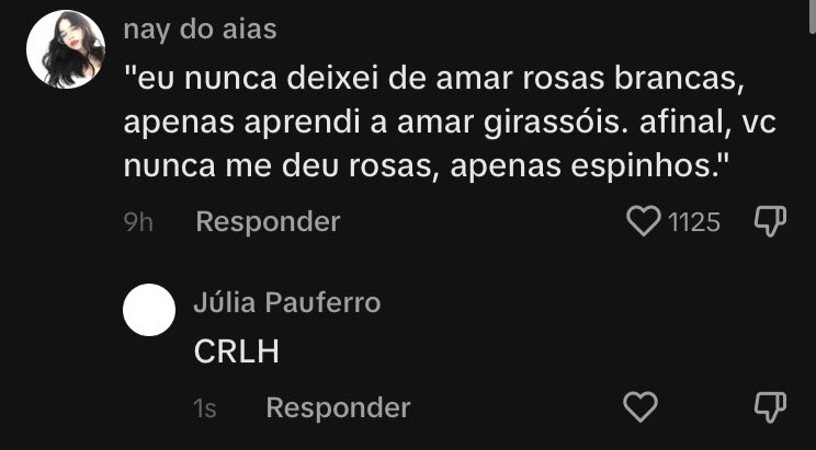 julilPfrr's tweet photo. @mariaoback não, mas esse comentário aq… https://t.co/MO9dORBv4j
