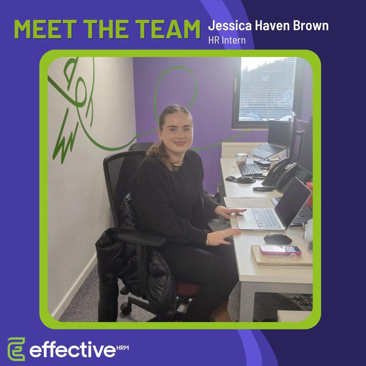 We've had a new intern start with us last week! Jessica Haven Brown is a student at the University of South Wales who we will be working with over the next few weeks!

Have you considered hiring interns in your business? 

#Internships #UniversityStudents