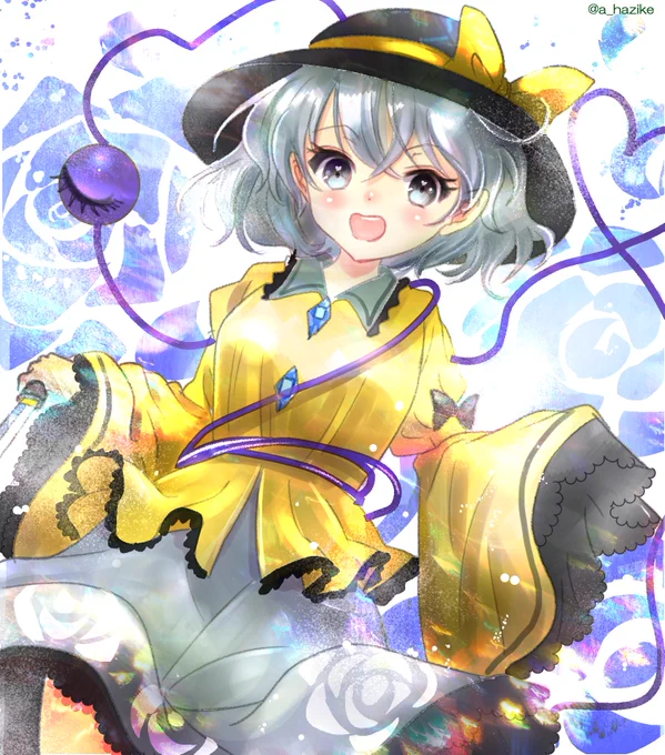 90分ドロで こいしちゃんを描きました!!!! # 東方の90分お絵描き  (1月9日のお題でした)