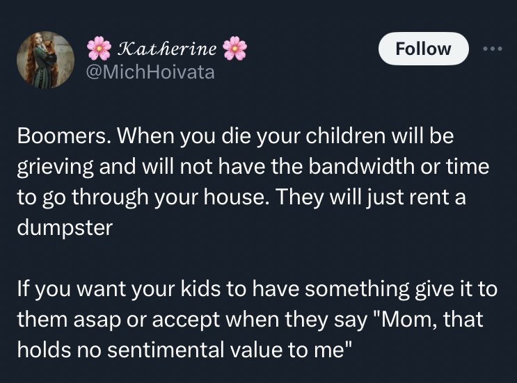 hopefully all the boomers see this tweet and do this