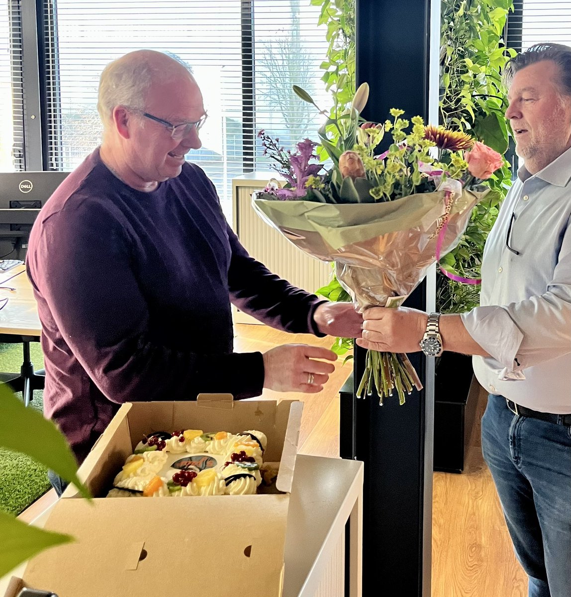 Deze maand is Jan Wansinck 5 jaar bij ons in dienst. Gefeliciteerd Jan!