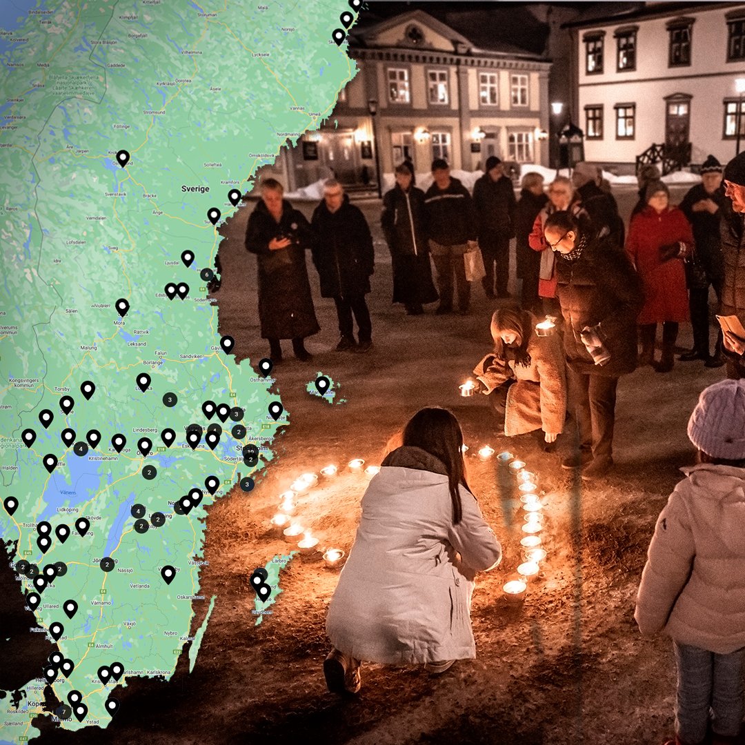 Över 180 arrangemang från Kiruna i norr till Skurup i söder. 🕯️ Var med och hedra offren från Förintelsen. Se i vår karta vad som händer och hur du kan delta på din ort. levandehistoria.se/arrangemang
Tack till alla er som lagt upp arrangemang i minnesdagskalendern❤️