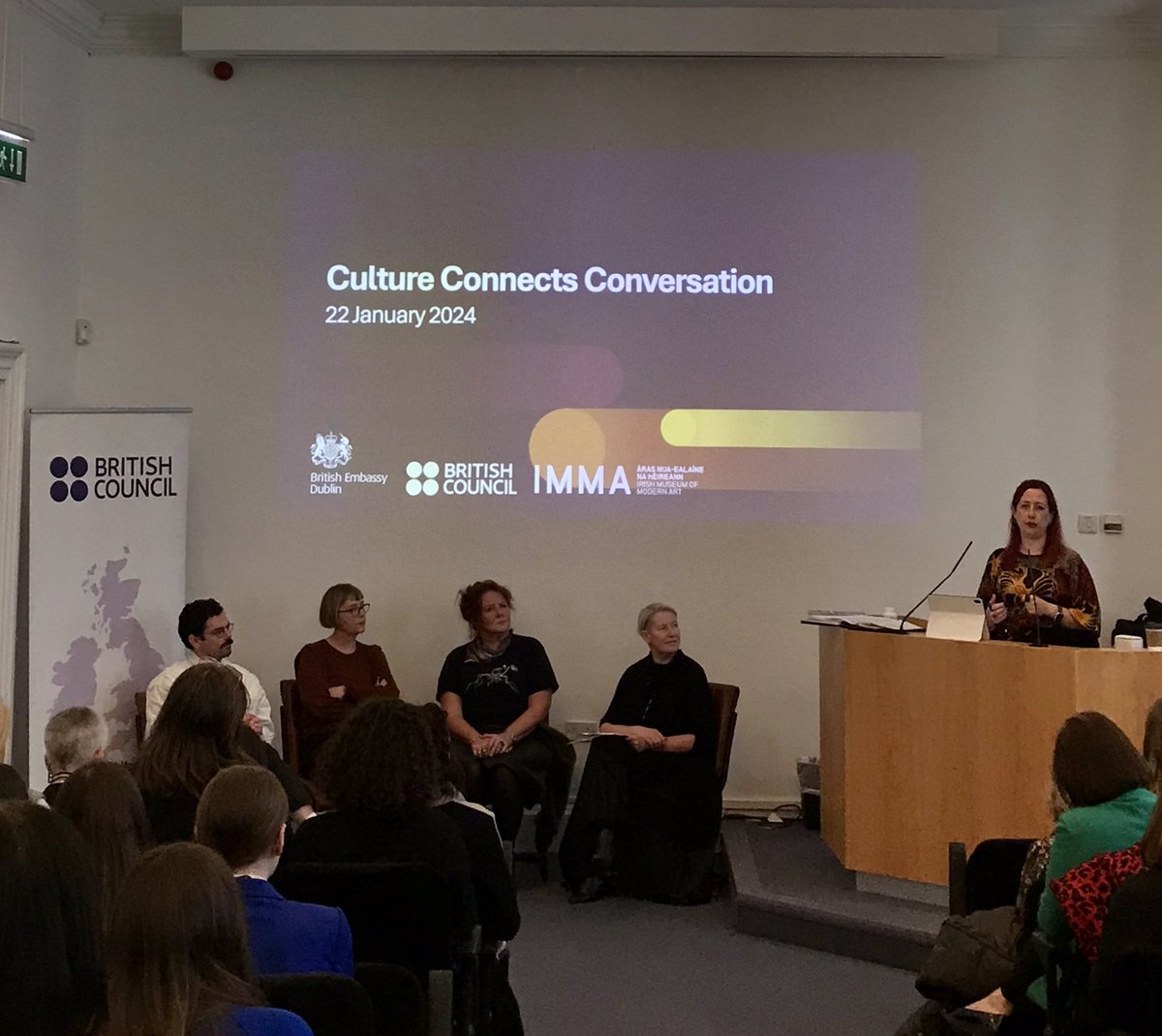 ieBritish's tweet image. 📢Our Culture Connects Conversation on Identity is kicking off with an intro by @ieBritish Country Director Kerry McCall Magan and highlights of the recent #GlobalPerceptions research by @InsightBritish Christine Wilson 

Can’t wait for an interesting and inspiring conversation!