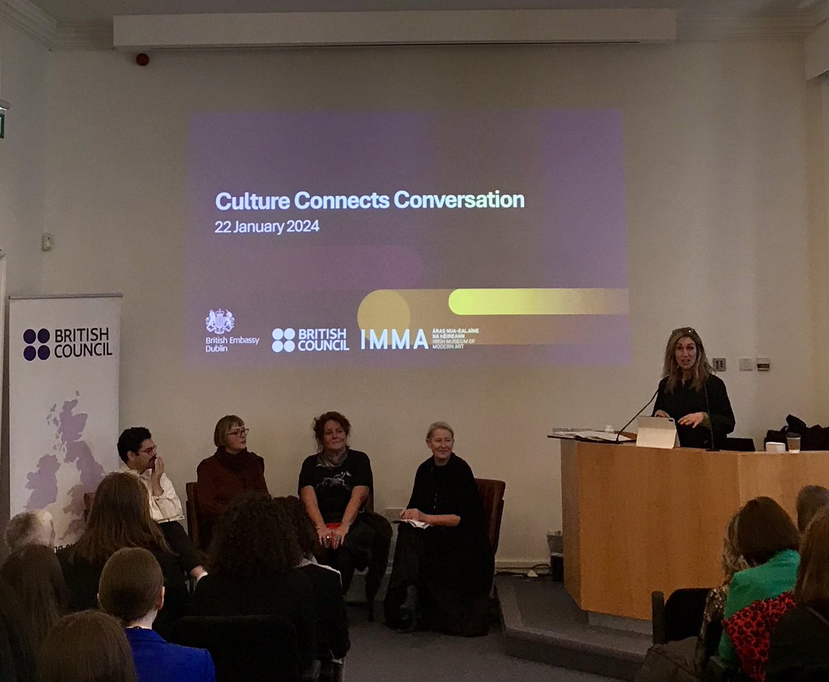 ieBritish's tweet image. 📢Our Culture Connects Conversation on Identity is kicking off with an intro by @ieBritish Country Director Kerry McCall Magan and highlights of the recent #GlobalPerceptions research by @InsightBritish Christine Wilson 

Can’t wait for an interesting and inspiring conversation!