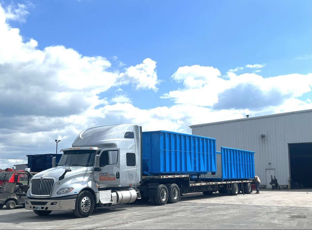CCScans's tweet photo. Blue skies &amp; Blue cans 💙Spring is near, Order your cans ASAP🚛🔥
#rolloffdumpster #dumpsters #rolloffcontainer
#steelcontainer #frontload #rearload #manufacturing #steel #cans #shipping https://t.co/ekAo8IiKEK