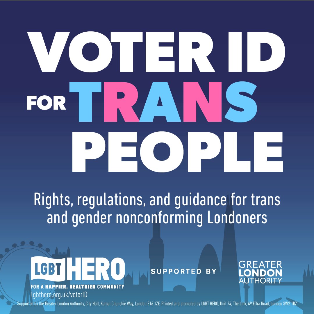🏳️‍⚧️🗳️🏳️‍⚧️1) Protect trans votes with this vital info about photo #VoterID and upcoming elections. Info in this thread: 🏳️‍⚧️Gender markers, do they matter? 🏳️‍⚧️ Your rights when voting 🏳️‍⚧️ Tailored advice for trans voters #NoVoteNoVoice #DontLoseYourVote #LGBTQVotesMatter #LGBTQ