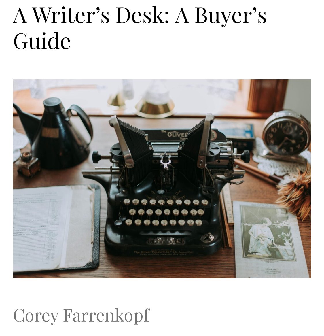 Hey hey! Looking for a Monday Morning read about haunted writing desks and the challenges of purchasing one??? Well check out my latest in @monkeybicycle :) monkeybicycle.net/a-writers-desk…