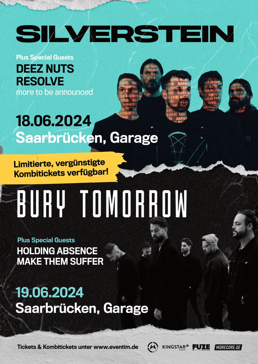 burytomorrow's tweet photo. Austria 🇦🇹 and Germany 🇩🇪, we’re happy to announce these three shows in June together with @makethemsuffer and @HoldingAbsence.

🎫 Tickets on sale now. https://t.co/Iu7QsKJLqZ