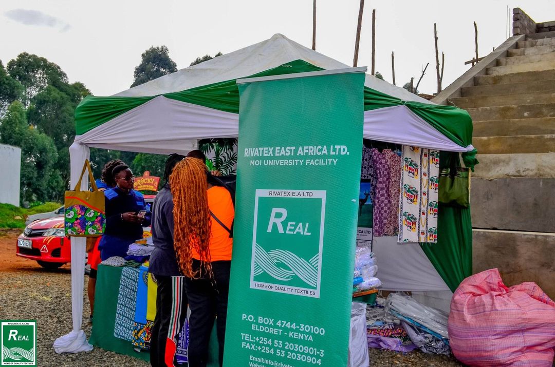 Rivatex East Africa Limited at Kipchoge Stadium ,Eldoret during the National Paralympics trials where we supported the event by assisting the athletes with the running numbers. We were also able to showcase our products during....... Kindly visit 'ALT', for more information