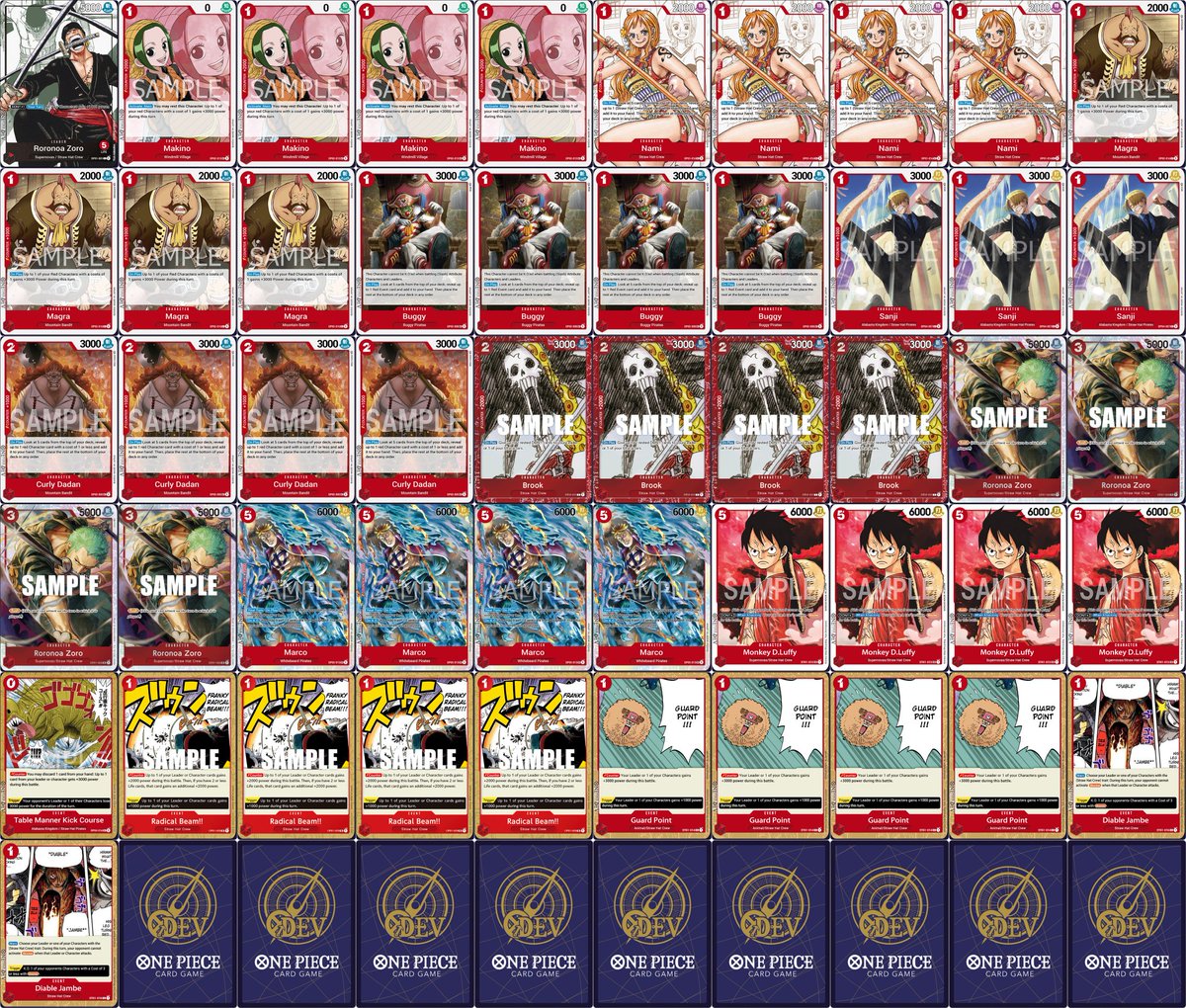 Ended top 32 in Utrecht, very proud of the result and very happy with the Zoro choice (🔪♥️). Here's the report of the tournament and the deck list:
#ONEPIECE  #onepiecetcg #utrecht