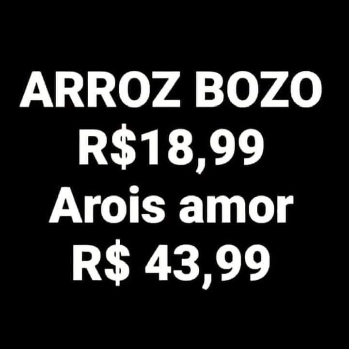 TumultoBR's tweet photo. Alguém vai ter arroz no almoço, hoje? https://t.co/shbnjyjqcW