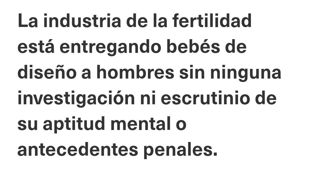 Omnia_Somnia's tweet photo. Mientras a las canditatas a "madres subrogadas" les hacen pasar por mil filtros y requisitos para garantizar el "producto", a los compraniños sólo se les exige poner la pasta sobre la mesa. Así que cualquier depredador sexual puede comprarse uno. 

https://t.co/taHdfYGnQ8 https://t.co/FovkRmRgjg