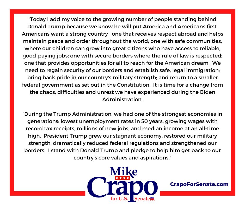Mike Crapo tweet media