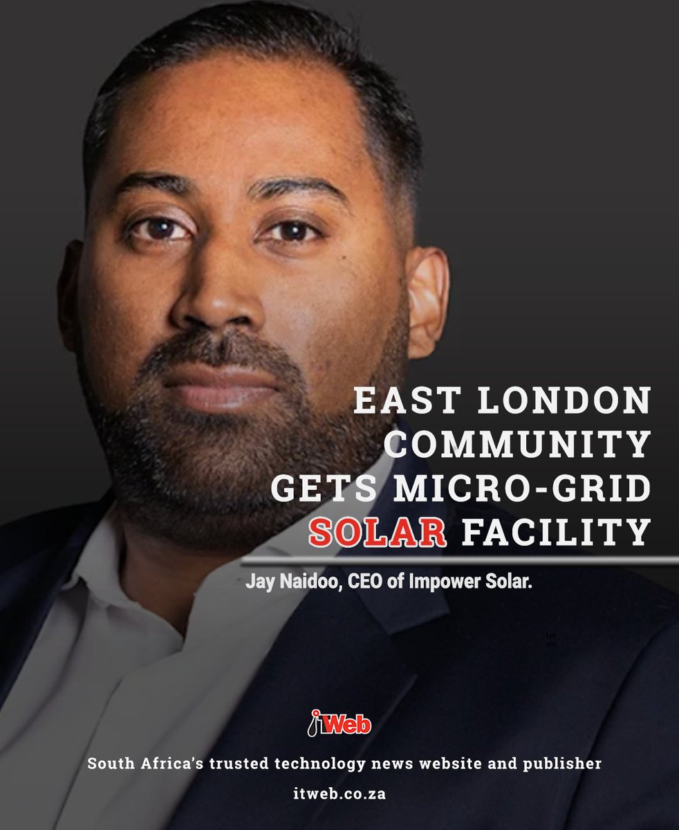ITWeb's tweet image. Renewable energy provider Impower is lighting up Coral Beach Residential Estate with solar power, after building a battery energy storage system (BESS) facility at the East London residential estate.
itweb.co.za/article/east-l…
#Business #BatteryEnergy #StorageSystem