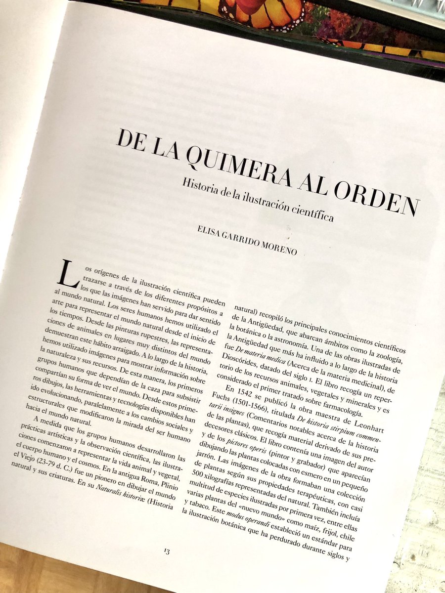 CienciaconArte's tweet photo. Ya en está en las librerías "Naturaleza Ilustrada. Un encuentro entre arte y ciencia" donde escribo el primer capítulo titulado "De la quimera al orden. Historia de la ilustración científica". 

Una edición preciosa con una gran colección de ilustraciones. 🌿🖌️ https://t.co/sGjLlo0i4t