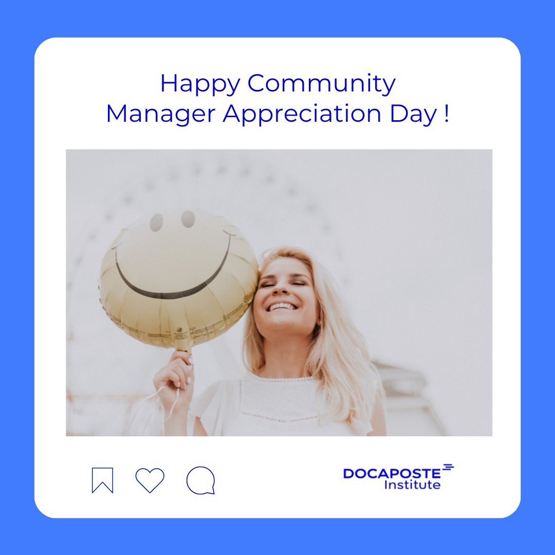Aujourd'hui c'est le #CommunityManagerAppreciationDay👩‍💻
« Alors ça tweete ? »
Big🆙à tous les Community Managers !
#LeSaviezVous : <a href="/Doca_Institute/">Docaposte Institute</a> vous propose des formations pour booster vos #compétences en community management
👉lnkd.in/eZaNwa5t
👉lnkd.in/e9E2X42e