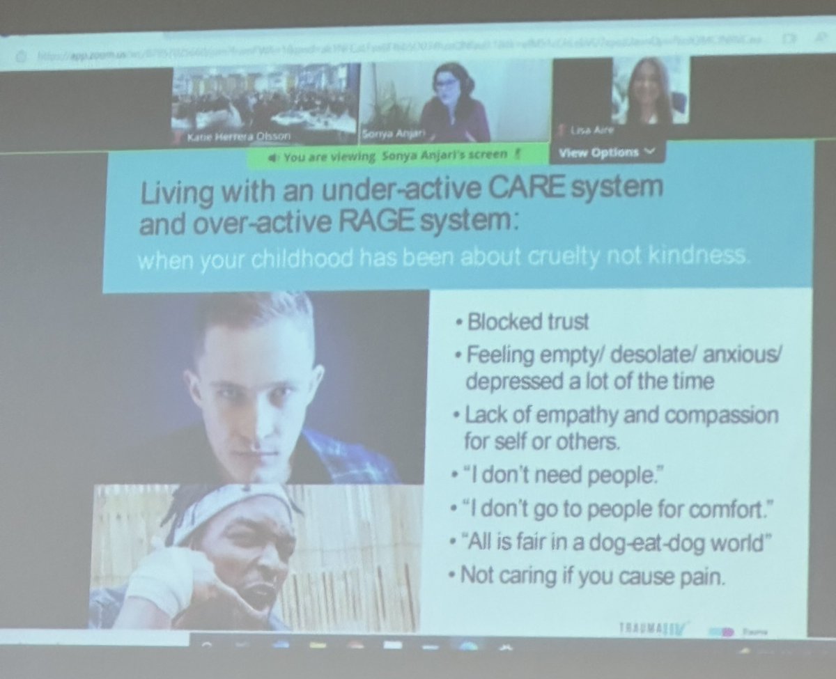 Sad to think of young people who have been exposed to a childhood of cruelty not kindness. So important for all staff to be 100% kind, 100% consistent <a href="/TISUK_/">Trauma Informed Schools UK</a>