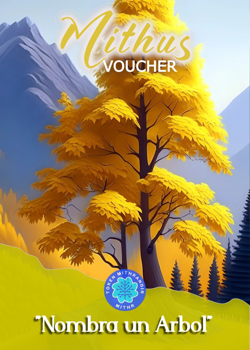 acciontoken's tweet photo. 🧙♀️ATENCIÓN poseedores de Voucher Tree 🌲de #Mithus: recuerden que deben enviar dicho NFT al handle $mithr con el nombre elegido, para que podamos ir sumando los nuevos Arboles al Bosque Mithus!
Gracias por participar! 🌳
#CardanoCommunity #CNFTCommunity #CardanoCommunity https://t.co/DSDuzyJsVN