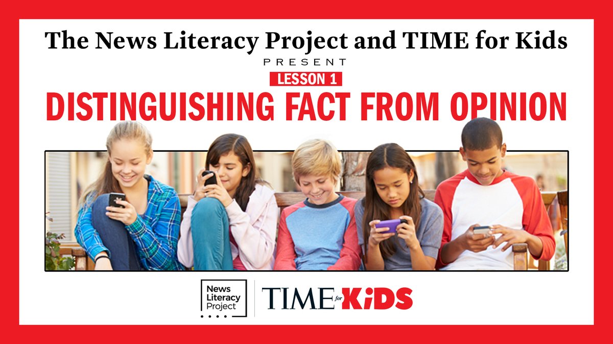 Understanding the difference between fact & opinion is a key skill in determining the purpose of information. Students will practice differentiating a fact from an opinion & read a #TFK article to understand how facts can support opinions. Click below ⬇️ ti.me/MediaLitLesson1