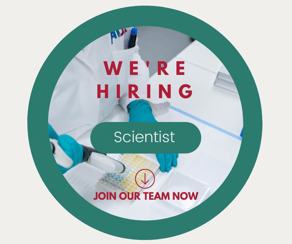 📢 We are looking for a scientist to expand our in-house service testing and reagent business activity! This includes production of immunoassay reagents, process and product quality control steps and analytical validation of the assays. 👉 Apply now: flanders.bio/en/vacancies/s…