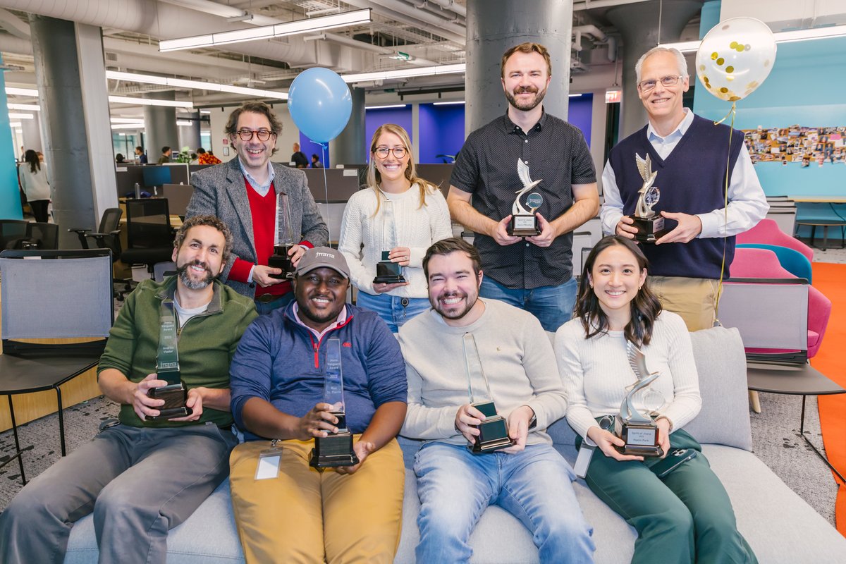 Each year, Jnana recognizes our team members who have gone above & beyond. We’re excited to share the recipients of our 2023 awards. John Malona Lara Gechijian Kevin O’Rourke Ted English Andreu Viader Roo St. Pierre Alex Fitz Hyejin Park [L to R, back row 1st] #biotech #culture