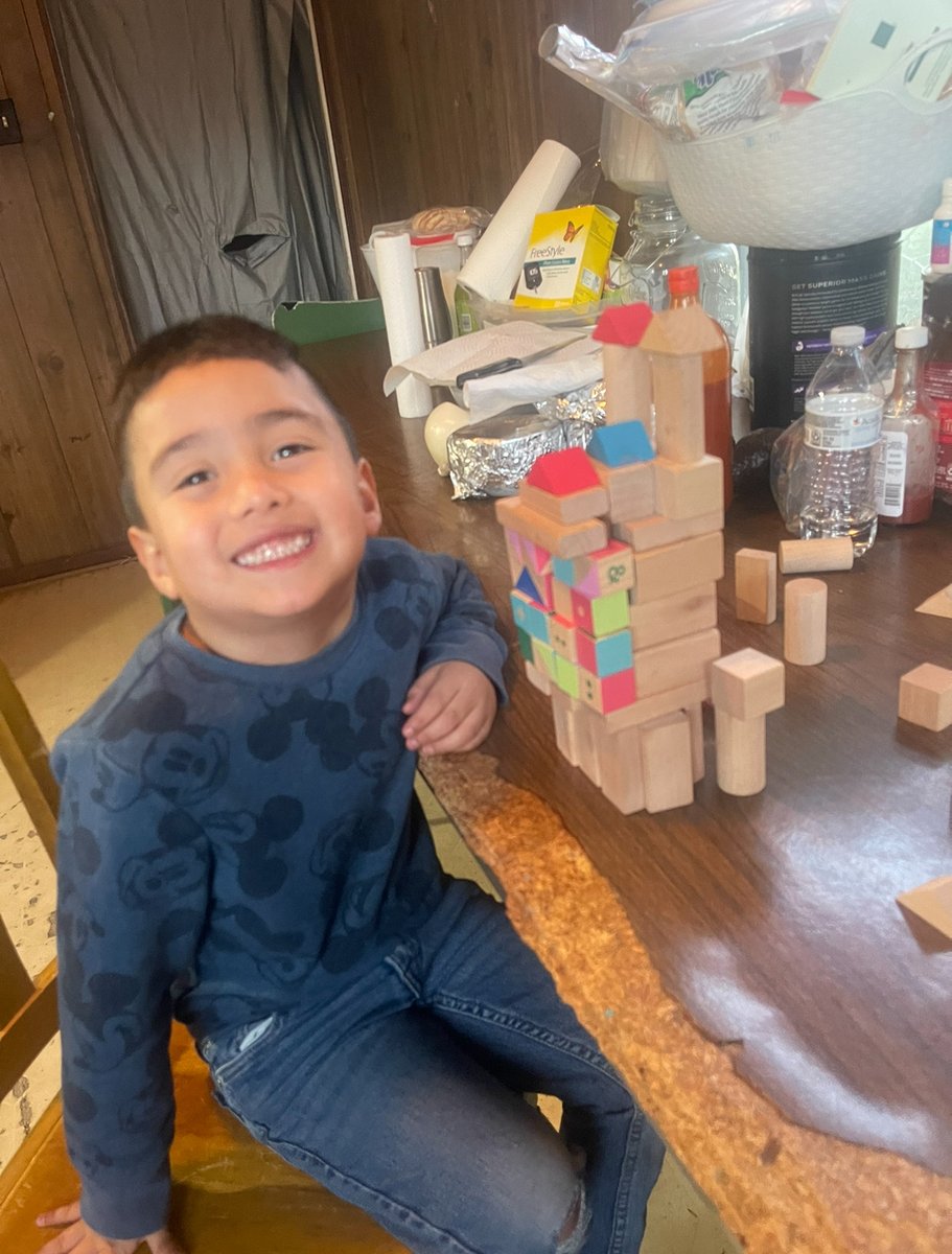 MCHCchesco's tweet image. Family Center Parent Educators capture the fun at home-visits. More than just fun, they&apos;re a fantastic way for kids to develop motor skills. Let the endless possibilities unfold! #FamilyLearning #BuildingBlocksAdventure #MotorSkillsDevelopment