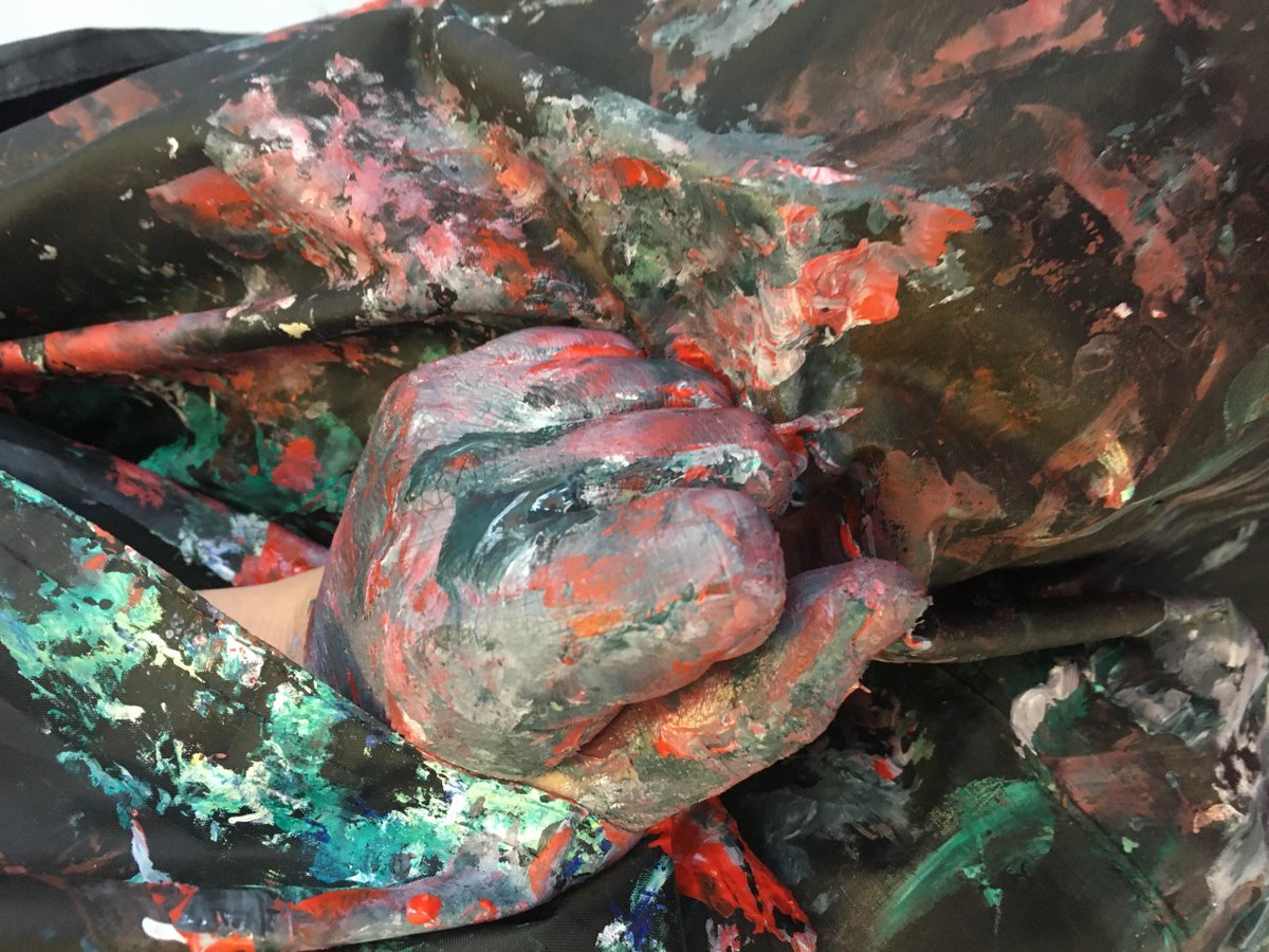 RawVisionMag's tweet image. Until March 9, 2024, Project Ability in Glasgow presents a solo exhibition of paintings in “Erin Keogh – Patches, Lines and Colourhands”.

@Project_Ability
#projectability #outsiderart #selftaughtart #alternativeart #rawart #painting #artinglasgow #erinkeogh