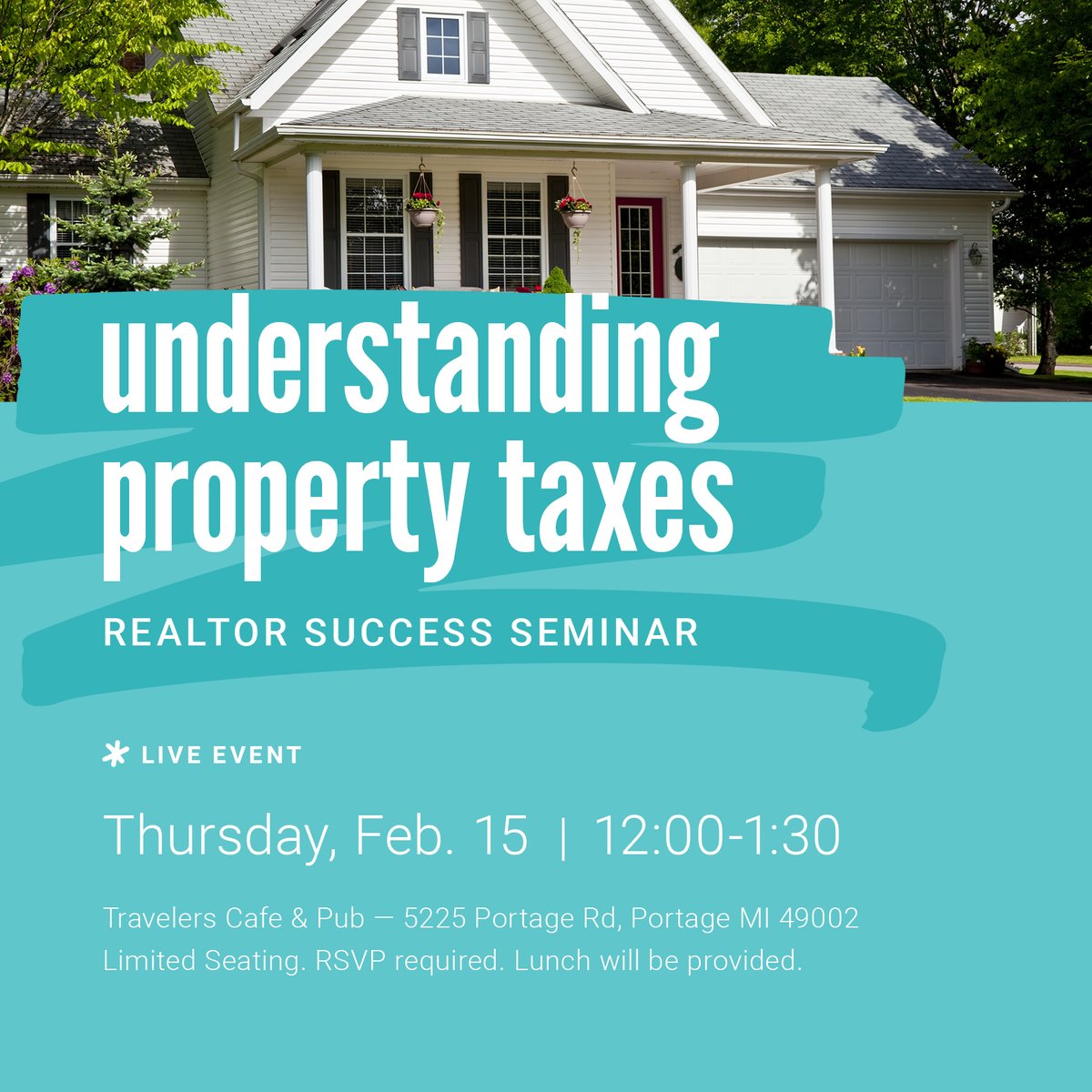 Realtor Success Seminar:  Understanding Property Taxes.  Our February Lunch and learn! 1stclassmortgageservice.com/2024/01/12/rea…