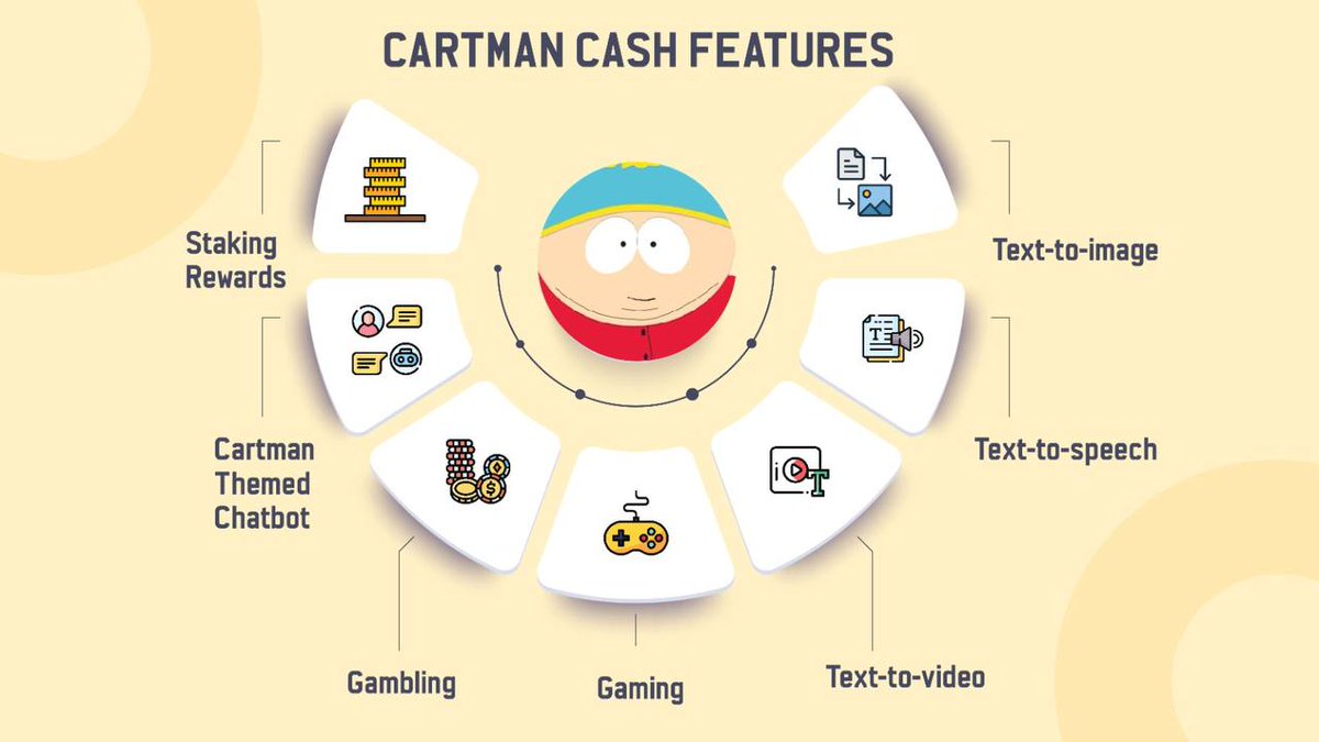cartmancash's tweet image. Hey dweebs, .READY? 😎 CartmanCash launches TOMORROW! Don't be the last loser at the bus stop without it. Get in, or get out of my way! 

- 4 AI utilities at LAUCNCH
- Staking
- Gaming

#CartmanCash #GetRichOrCryTrying  #AI #CRYPTOAI🚀🌕

-