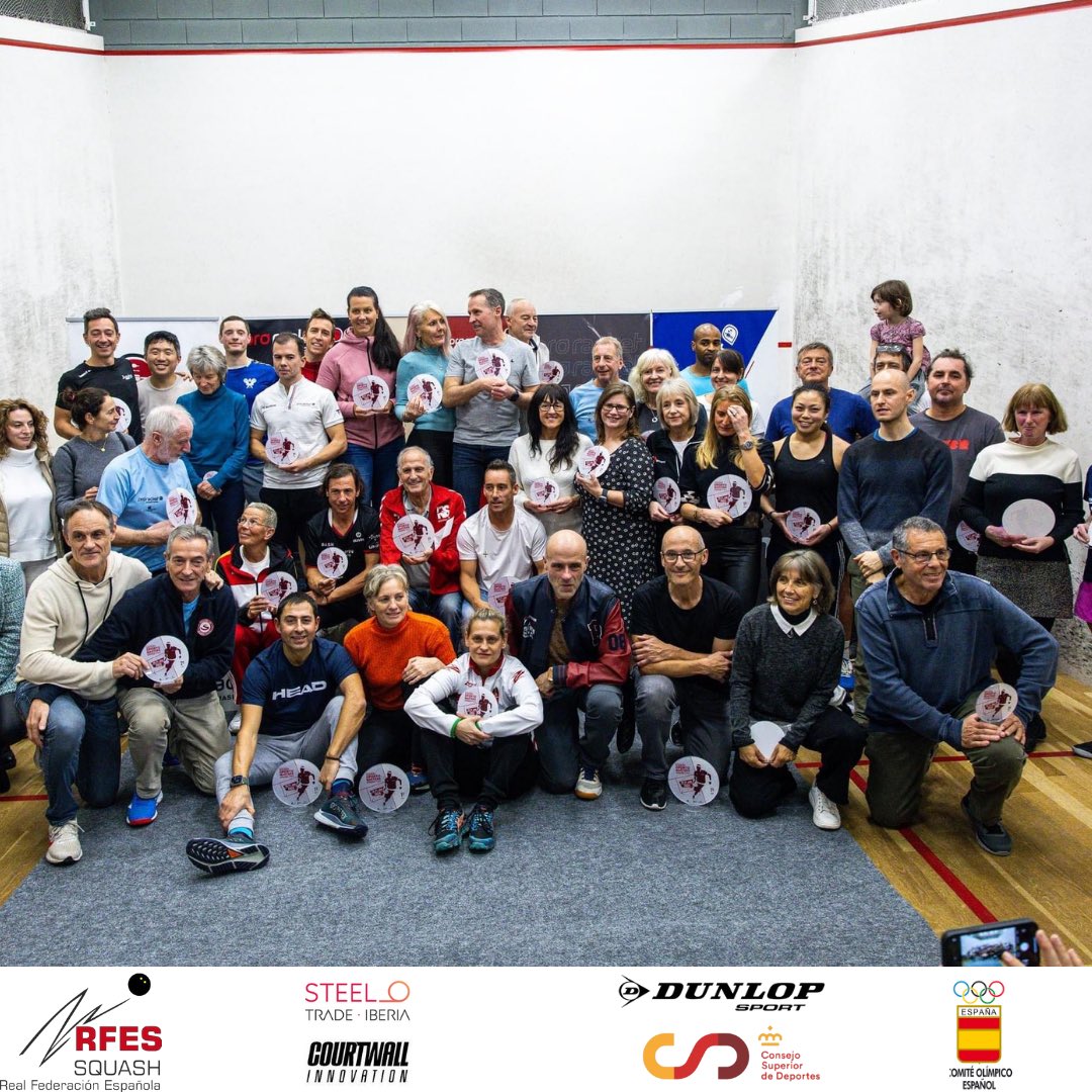 RFESquash's tweet photo. Oporto Squash Masters GP 2024

¡ 5🥇, 5🥈, 4🥉 y 3🏅!

https://t.co/hJrNSklU75

#SquashSpain #SquashEsp #MasterSquash #SeniorSquash #EuroSquash https://t.co/MSuNAedlk3