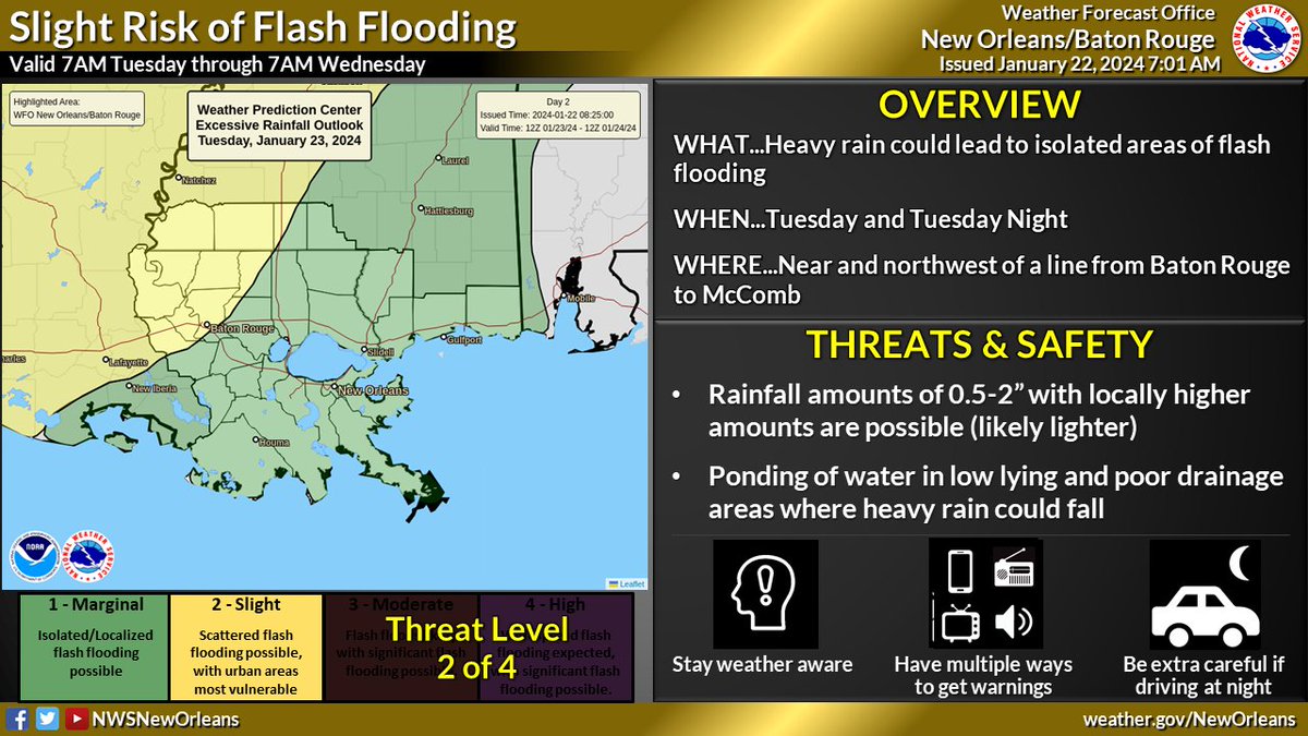 Terrebonne Parish OHSEP tweet media