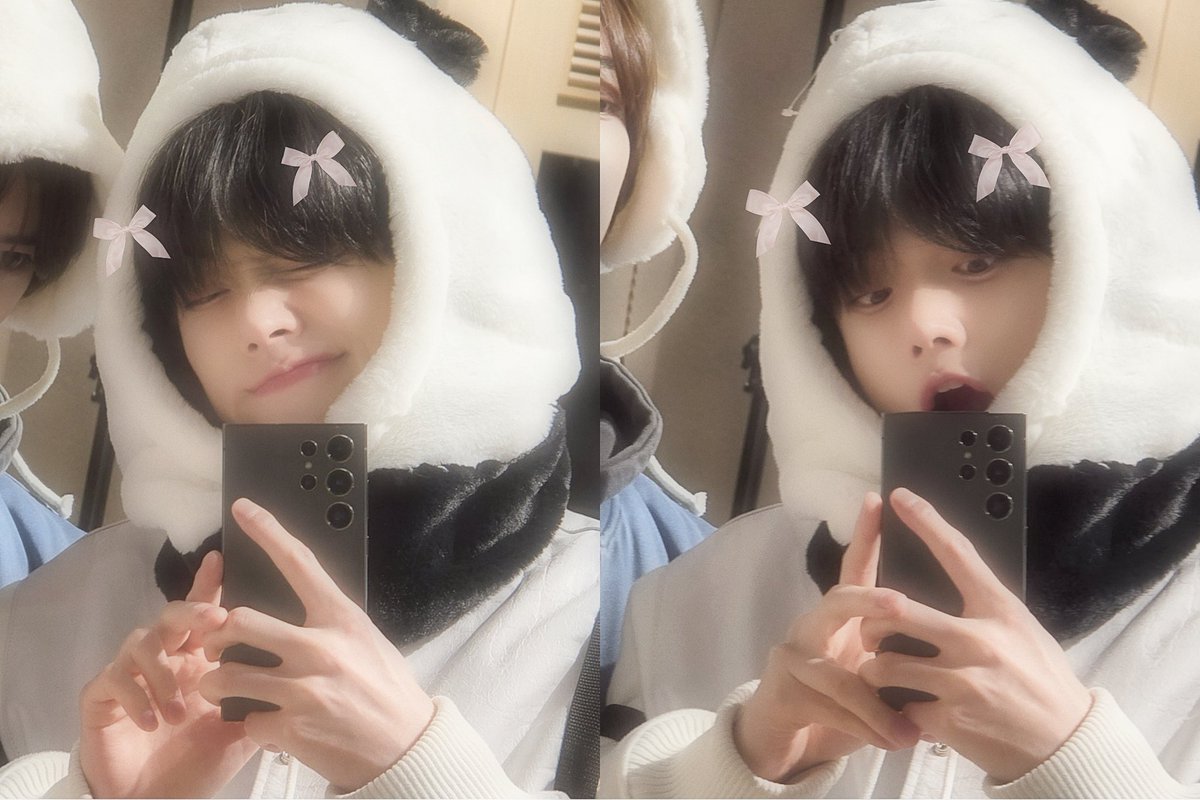 my little coquette squishy baby panda 𝅄 🎀