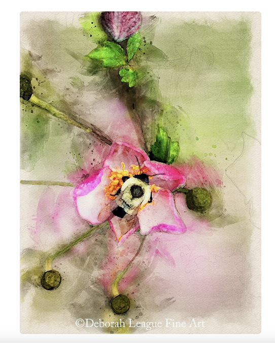 DeborahLeagueFA's tweet photo. Bee floral #impressionism #grapeleafanemone #floralart #buyintoart #floral #flowers #flowerart #anemone #bees #beeonflower #pollinators #beethechange #beelovers #AYearForArt #savethebees #digitalart #artist @artmutuals @ArtMoots #wallart #homedecor 
ART - https://t.co/nZchMsb0gJ https://t.co/ZZ5jAVygX5