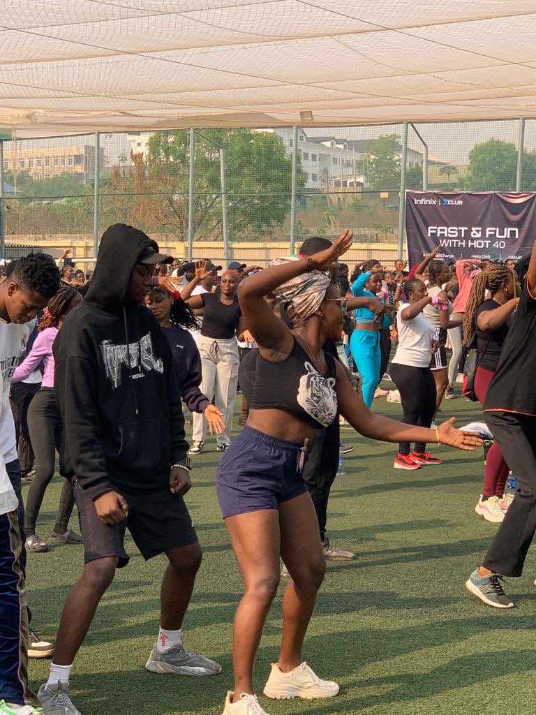 jenny_sznn's tweet photo. Who else attended the Infinix #XclubFitFam in Ilorin today? #ExploreWithInfinixClub https://t.co/Znm049jLxx