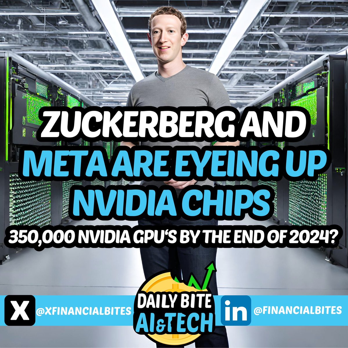 XFinancialBites's tweet photo. Zuckerberg and Meta plan a big
investment into Nvidia👀🍏

#meta #zuck #nvidia #future #stock #ai #tech #invest #trading #financial #news #professional #student
#economy #finance #markets #humanoid #us
#acquisition #financialnews https://t.co/PnnpEv2JMt